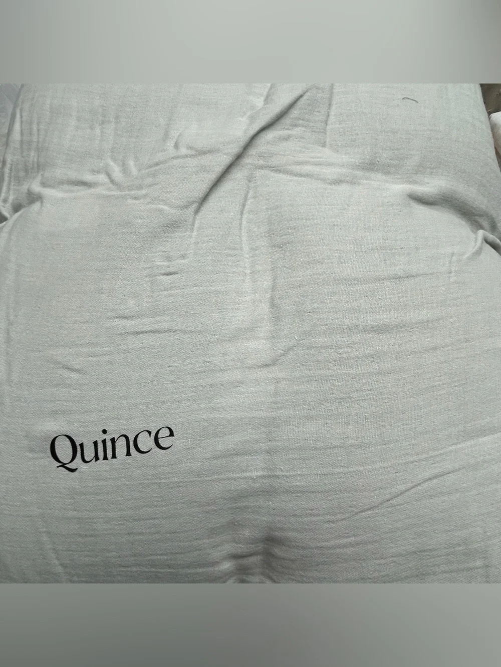 NWT QUINCE Organic Cotton Gauze Dream Quilt King/Cal King Mist 9192